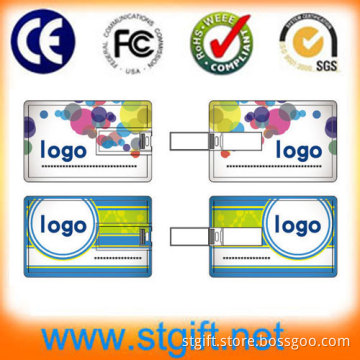 Credit Card Cheap USB Flash Drive Wholesale Customize USB Logo